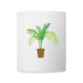 palm tree - Mug - white - Front