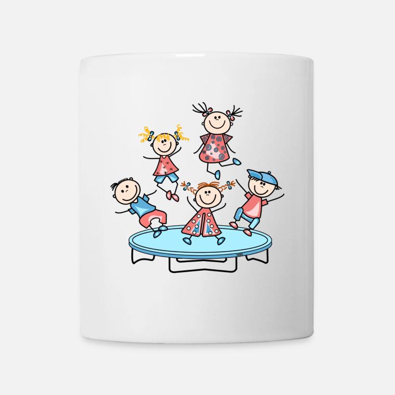 Trampoline - Mug blanc - blanc