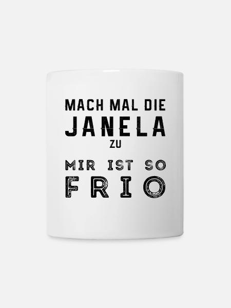 Brasilien Brasilianer Deutschland Geschenk lustig - Tasse - Weiß