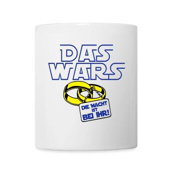 Junggesellenabschied , das wars die macht .(25) - Tasse - Weiß - Vorne