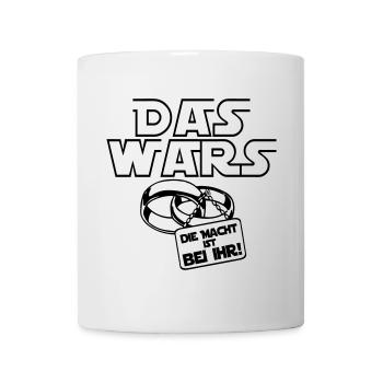 Junggesellenabschied - das wars die macht ist (25) - Tasse - Weiß - Vorne