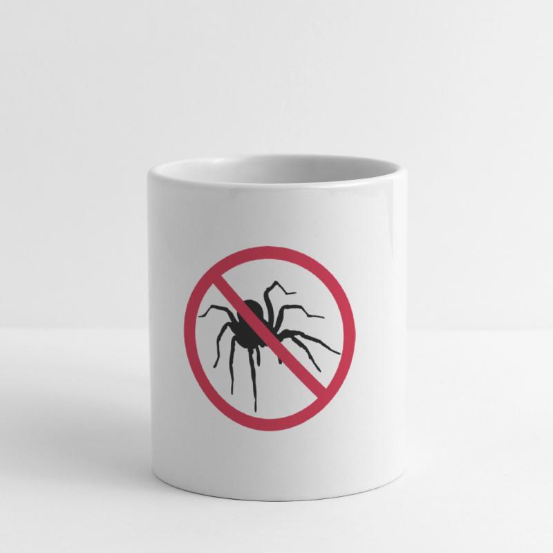 no spider forbidden shield spider design cl Mug