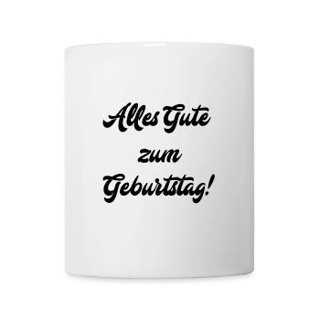 Happy Birthday! - Mug - white - Front
