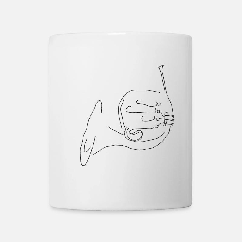 Horn - Tasse - Weiß