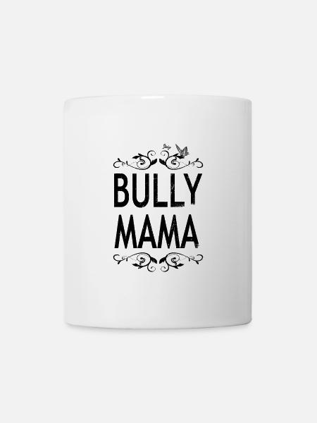 Maman Proud Bully - Motif avec Papillon - Mug blanc - blanc