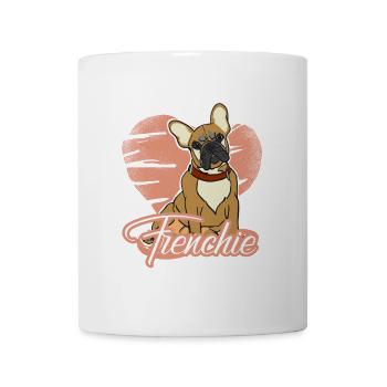 I Love French Bulldogs - Mug blanc - blanc - Devant