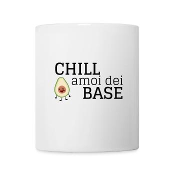 Smiling Avocado Clipart - Mug - white - Front