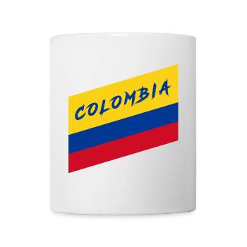 Colombia National Flag / Gift Flag Bogota - Mug - white - Front