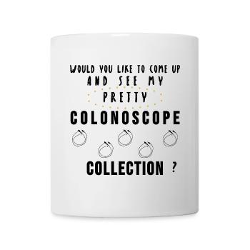 Médecin docteur interniste collection coloscope cadeau - Mug blanc - blanc - Devant