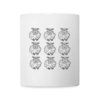 Funny Sheep Herd I Sheep I Sheep I Gift - Mug - white - Front