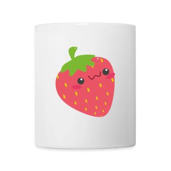 KAWAII STRAWBERRY - Tasse - Weiß - Vorne