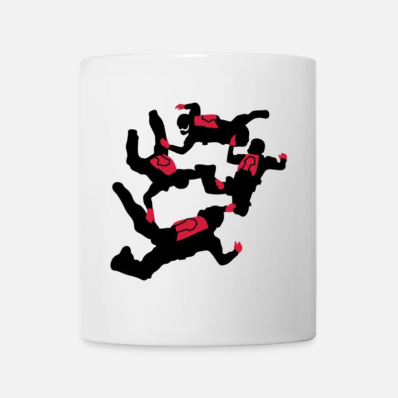 parachutisme - Mug blanc - blanc
