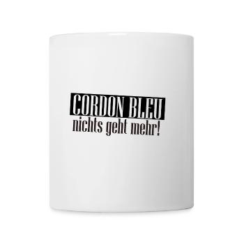 Cordon Bleu: Nichts Geht Mehr - Tasse - Weiß - Vorne
