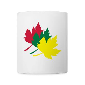 maple leaf - Mug - white - Front