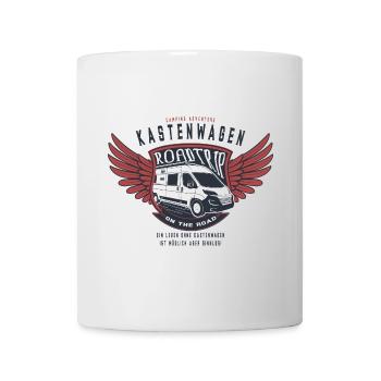 Kastenwagen Adventure - Tasse - Weiß - Vorne