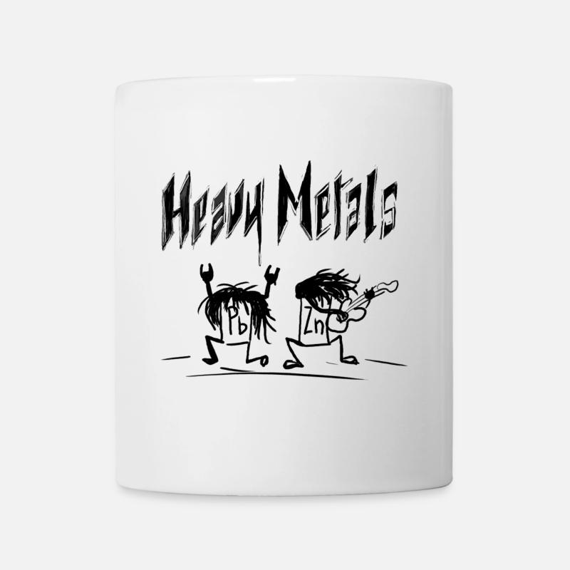 Métaux lourds Pb nad Zn - Mug blanc - blanc