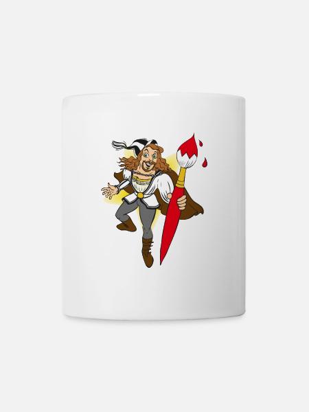 duerer-comic - Tasse - Weiß