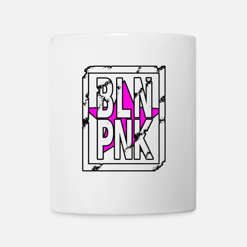 Expressive Bling Pink Design - Tasse - Weiß