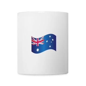 Drapeau australien - Mug blanc - blanc - Devant