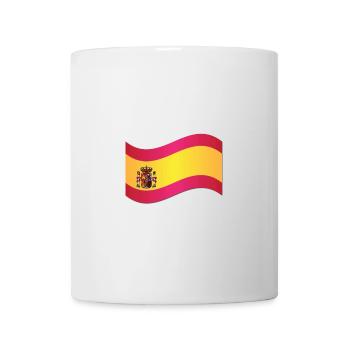 Spanische Flagge - Tasse - Weiß - Vorne