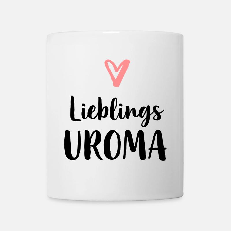 Lieblings Uroma Geschenk Muttertag Geburtstag - Tasse - Weiß