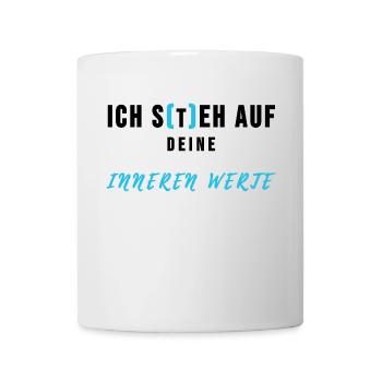 Ärzte Innere Medizin Werte Internist Geschenk - Tasse - Weiß - Vorne