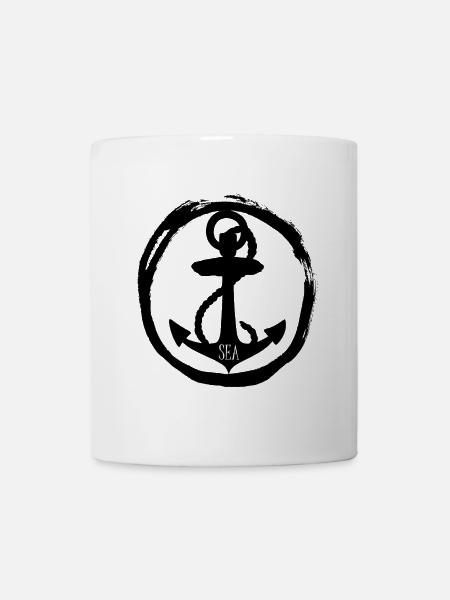 Mer - Ancre Ancre - Mer - Mer - Mug blanc - blanc