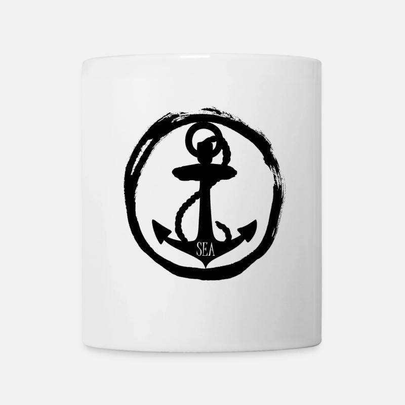 Mer - Ancre Ancre - Mer - Mer - Mug blanc - blanc