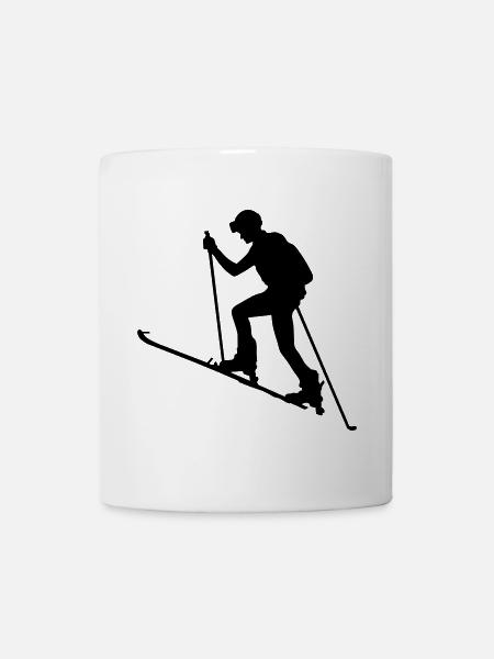 Skialpinismus - Tasse - Weiß