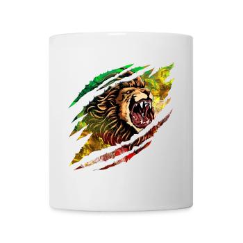 Lion Storm Color Explosion - Mug - white - Front
