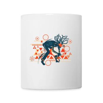 Vibrant Tribal Beast - Mug - white - Front