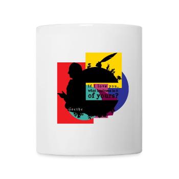 Johann Wolfgang von Goethe - Tasse - Weiß - Vorne