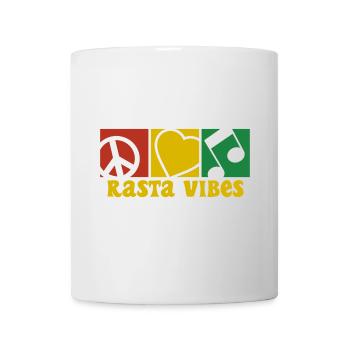 RASTA VIBES - Mug blanc - blanc - Devant