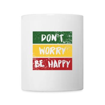 Rastafari Color Block Lucky Sprint - Mug - white - Front