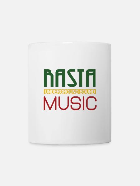 Nasta Underground Sound Logo - Tasse - Weiß