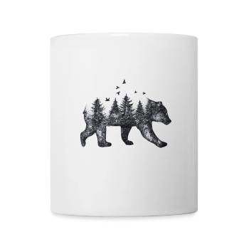 Bär - Tasse - Weiß - Vorne