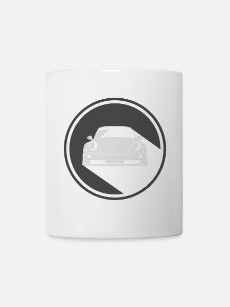Auto Autos Symbol Illustration Icon Tuning Grafik - Tasse - Weiß