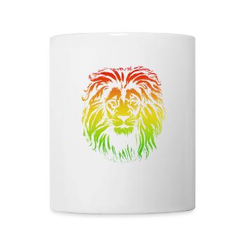 Lion Rainbow Underground Sound - Mug - white - Front