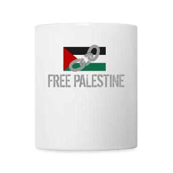 free palestine - Mug blanc - blanc - Devant