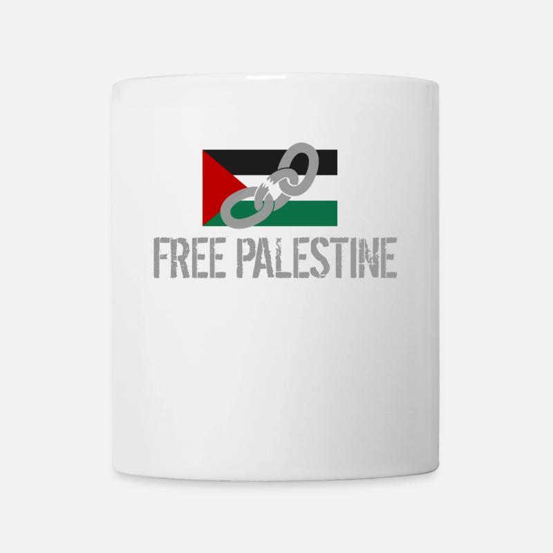 free palestine - Mug - white