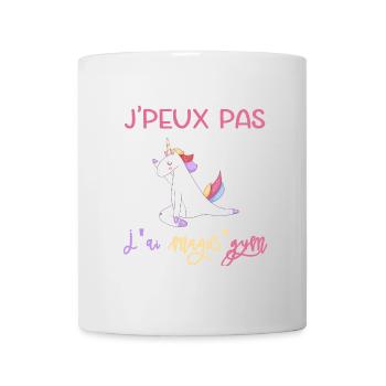 Magical Unicorn Gym Costume - Mug - white - Front