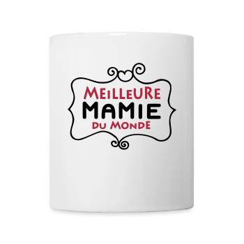 Meilleure MAMIE du monde (2c) - Mug - white - Front