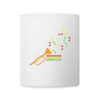 Underground Soundsystem Trumpet - Mug - white - Front