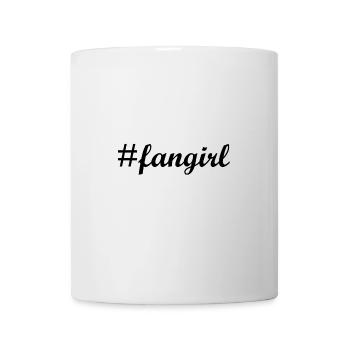 F.angirl mit Hashtag, Geschenkidee - Tasse - Weiß - Vorne