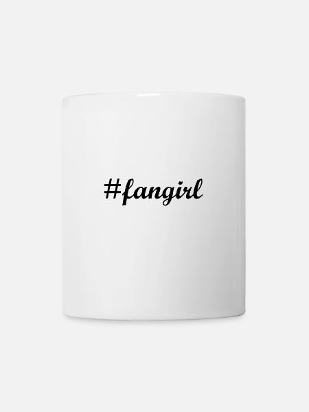 F.angirl avec hashtag, idée cadeau - Mug blanc - blanc