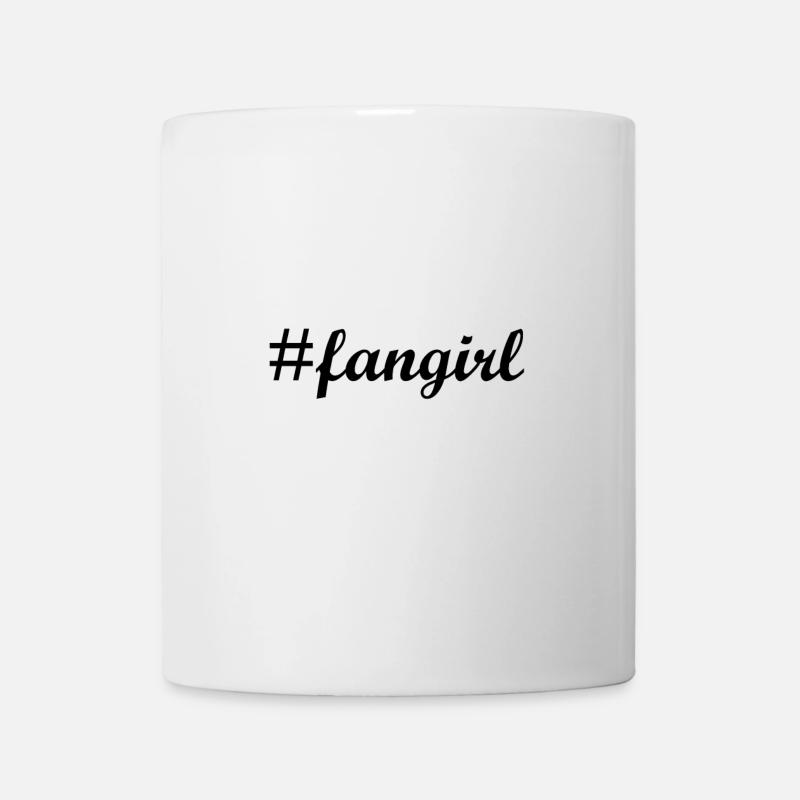 F.angirl avec hashtag, idée cadeau - Mug blanc - blanc