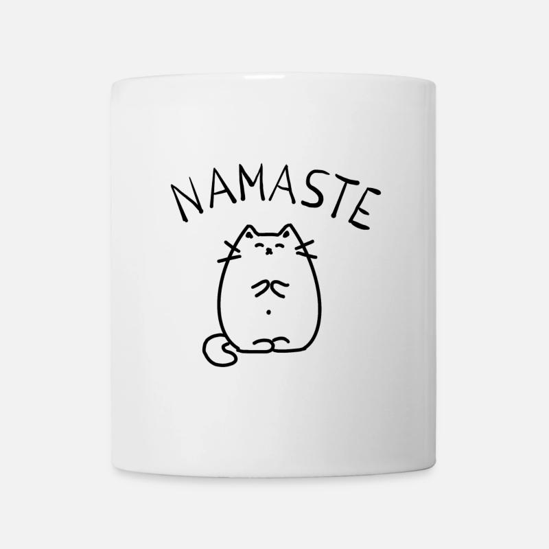 Yoga - Tasse - Weiß