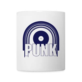 Punk - Mug blanc - blanc - Devant