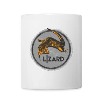 Impression d’illustration de lézard créatif - Mug blanc - blanc - Devant