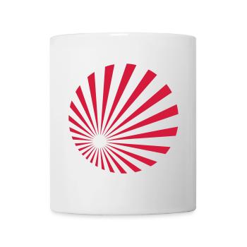 Soleil levant - Mug blanc - blanc - Devant